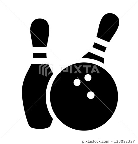 保齡球圖標 123052357