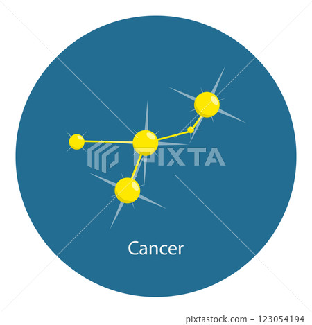 Illustration of Zodiac Constellations. Item 1 Illustration of Zodiac Constellations. Item 1 123054194