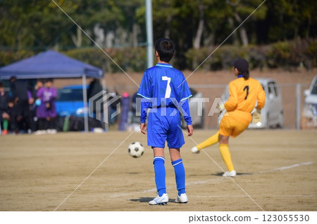 小學足球,背影,比賽 小學足球,背影,比賽 123055530