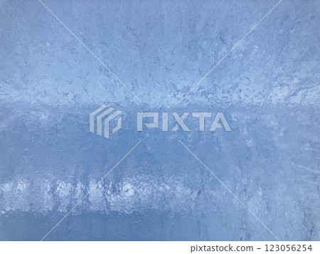 Close-up of an icicle with fine cracks, horizontal orientation Close-up of an icicle with fine cracks, horizontal orientation 123056254