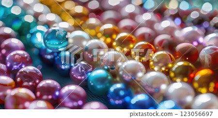 A Mesmerizing 3D Abstract Multicolor Visualization 123056697