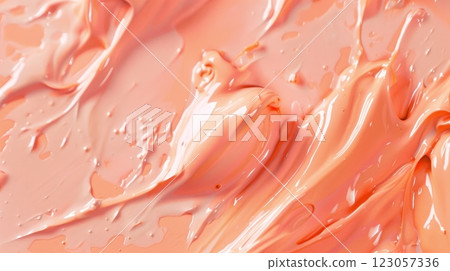 Mesmerizing 3D Abstract Multicolor Visualization 123057336