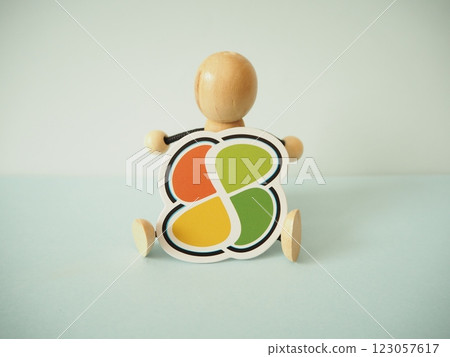 The doll has a silver mark, a mark for the elderly 123057617