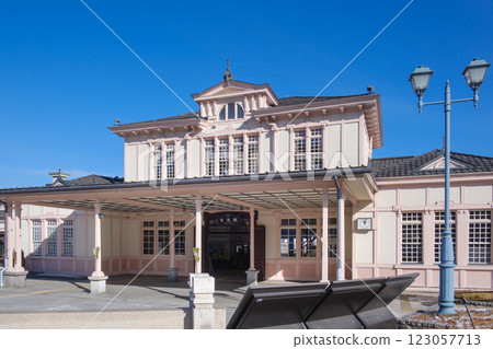 Tochigi_Retro station building scenery of JR Nikko Station 123057713