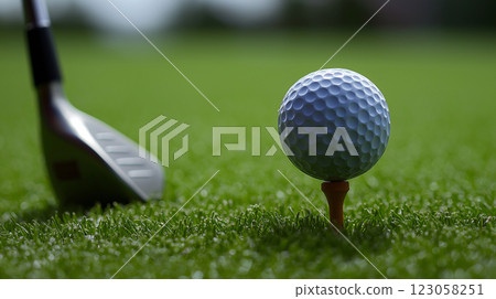 高爾夫球 123058251