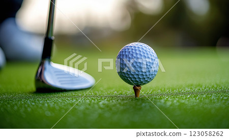 高爾夫球 高爾夫球 123058262