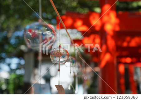 風鈴的靜謐之美 風鈴的靜謐之美 123059360