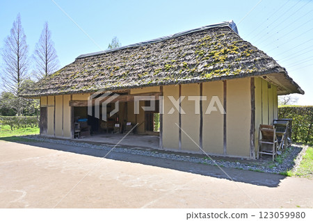 見沼稻田和浦和生活博物館民宅花園、舊竹笠家正門 123059980