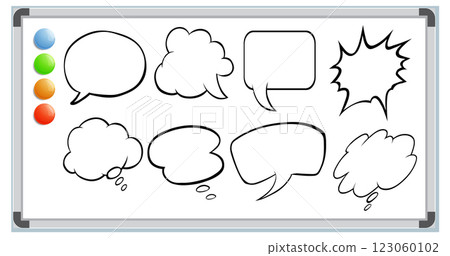 Speech and Thought Bubbles Collection 123060102