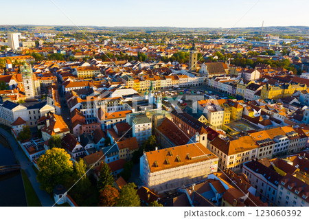 Czech town Ceske Budejovice 123060392