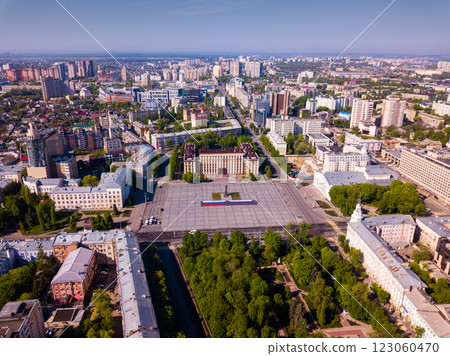Panoramic view of Voronezh city center 123060470