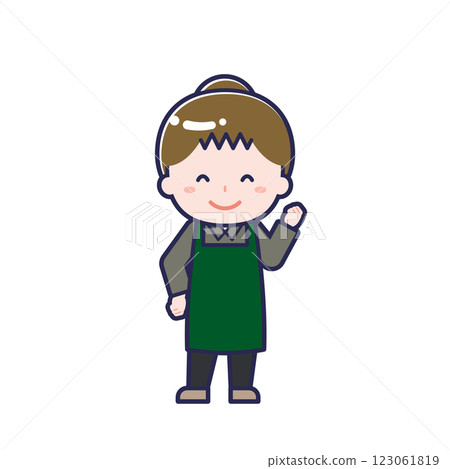 Cafe staff/female 04 Cafe staff/female 04 123061819