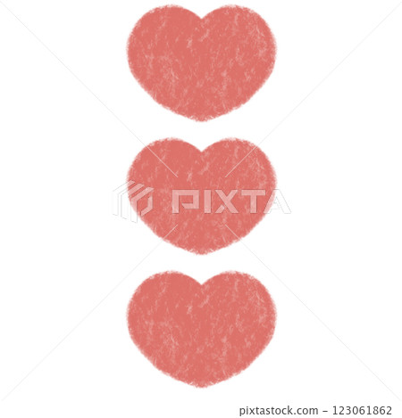 Simple red heart symbol illustration 123061862