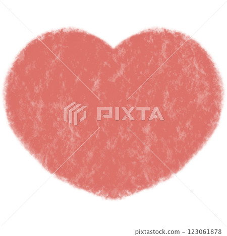 Simple red heart symbol illustration Simple red heart symbol illustration 123061878