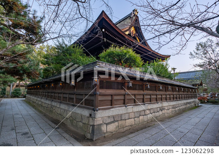 京都府京都市伏見區藤森神社本殿 京都府京都市伏見區藤森神社本殿 123062298