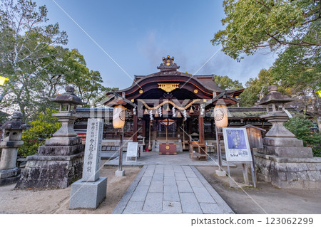 京都府京都市伏見區藤森神社本殿 京都府京都市伏見區藤森神社本殿 123062299