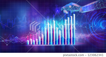 Digital infographics on the topic of analysis and financial growth in business Digital infographics on the topic of analysis and financial growth in business 123062341