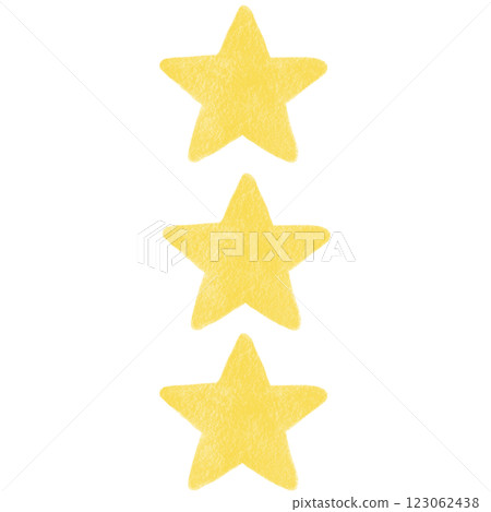 Yellow star illustration simple 123062438