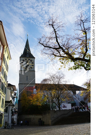 瑞士蘇黎世聖彼得教堂 瑞士蘇黎世聖彼得教堂 123063144