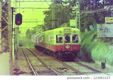 Keisei Electric Railway, 3150 series, 3163, etc. (direction sign cars), Kaijin, October 20, 1977 123063157
