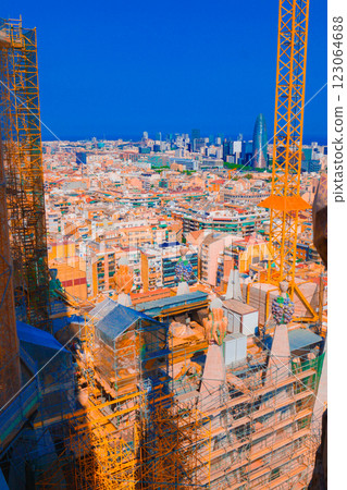 Barcelona skyline 123064688