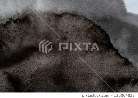 smudged black ink 123064822