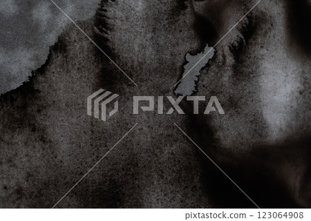 smudged black ink 123064908