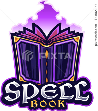 Spell book esport mascot 123065135