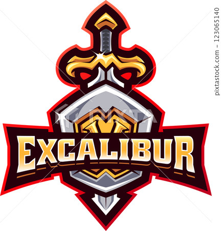 Excalibur esport mascot 123065140