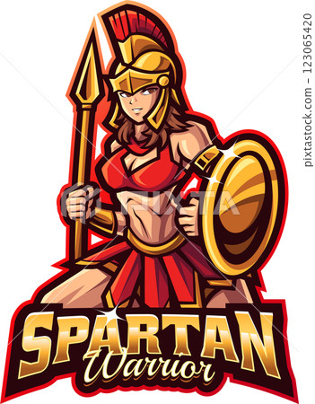 Athena esport mascot  123065420