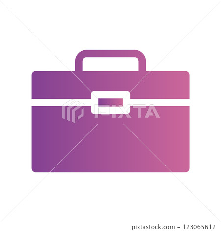 A straightforward icon for the portfolio 123065612