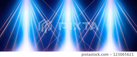 3d illustration background of a spotlit stage 123065621