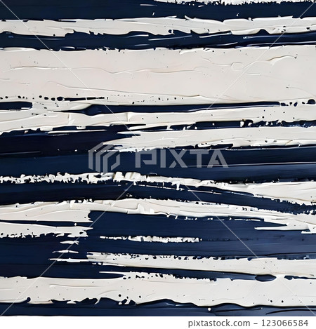 Rough white and navy striped ink work Rough white and navy striped ink work 123066584