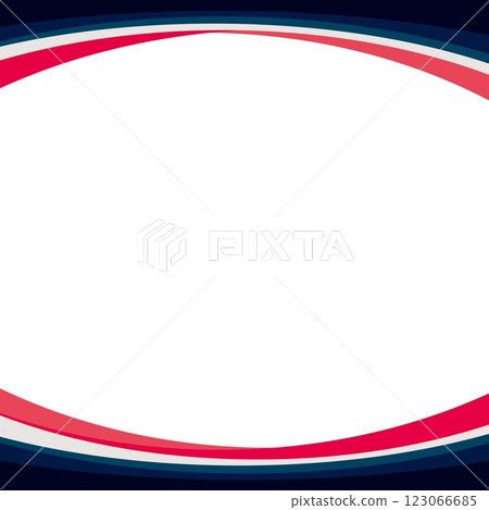 Frame white space curve 123066685