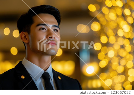 擁有特殊技能的越南飯店工作人員 123067032