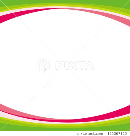 Frame white space curve 123067123