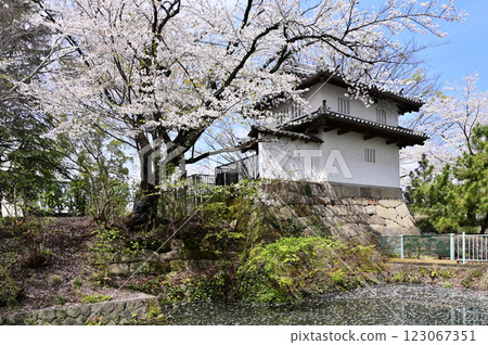 Walking around Takasaki on the Nakasendo road: Takasaki Castle Inui Tower, Takasaki Castle Ruins Park 123067351