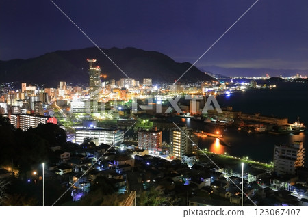 【福岡縣】門司子夜景（門司子復古羅馬燈籠） 123067407