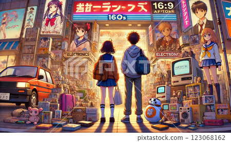 秋葉原街景影像 123068162