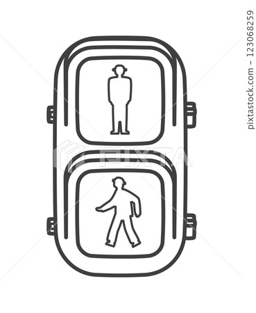 行人紅綠燈 行人紅綠燈 123068259