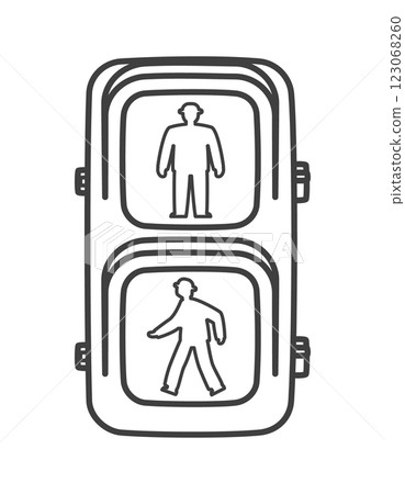 LED pedestrian signal 123068260