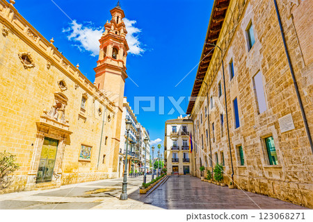 Basilica Cathedral of the Assumption of Our Lady. Valencia. 123068271
