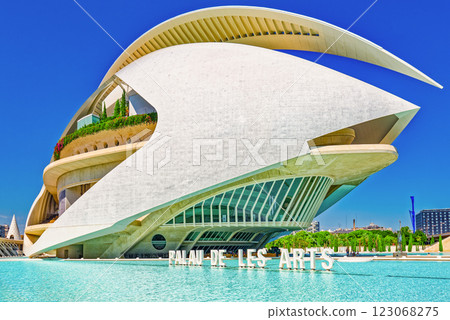 City of Arts and Sciences. Valencia. 123068275