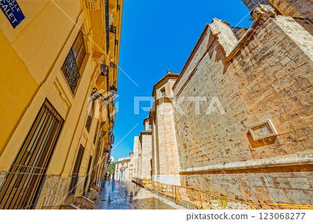 Basilica Cathedral of the Assumption of Our Lady. Valencia. Basilica Cathedral of the Assumption of Our Lady. Valencia. 123068277