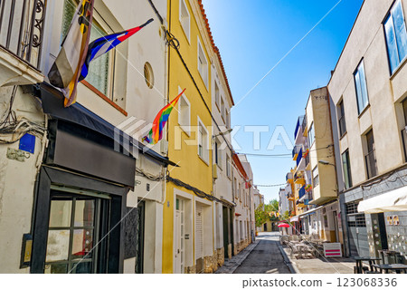 Spain. City views of Sitges,a beautiful town near Barcelona. Spain. City views of Sitges,a beautiful town near Barcelona. 123068336