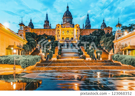 National Museum in Barcelona. Spain National Museum in Barcelona. Spain 123068352