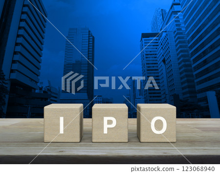 Initial public offering concept Initial public offering concept 123068940