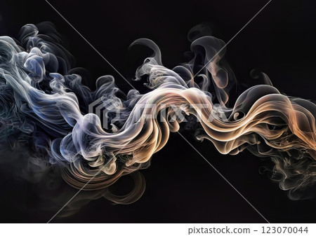 Abstract smoke background 123070044