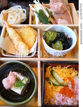 Japanese-style lunch Japanese cuisine 123070754