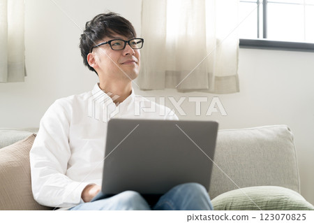 Male personal computer 123070825